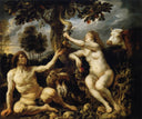The Fall of Man by Jacob Jordaens — religion oil painting wall art, Baroque