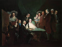 The Family of the Infante Don Luis by Francisco Goya — group oil painting wall art, Romanticism