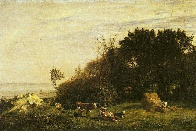 The Farm in Saint Siméon - Eugene Boudin