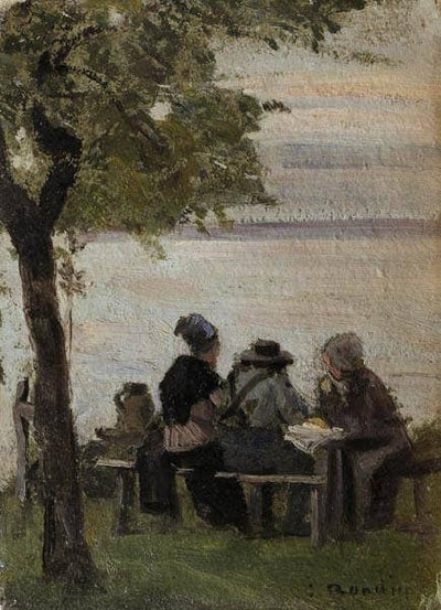 The Farm in Saint Siméon in study