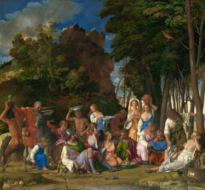 The Feast of the Gods - Giovanni Bellini