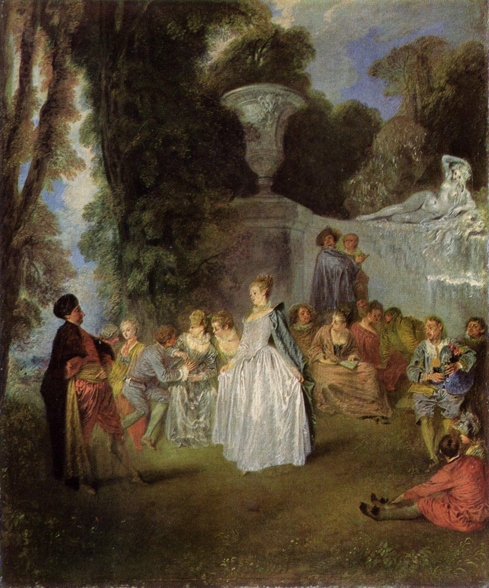 The Feasts of Venice - Antoine Watteau