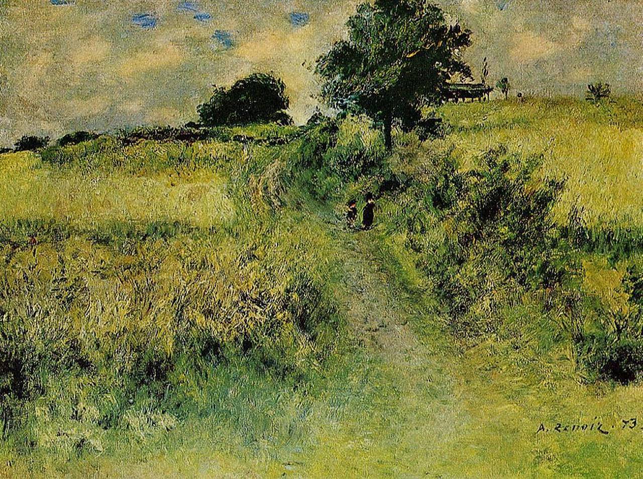 The Field - Pierre-Auguste Renoir