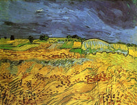 The Fields by Vincent van Gogh — hand-painted landscape oil painting reproduction on canvas