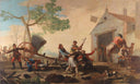 The Fight at the Venta Nueva by Francisco Goya — hand-painted cultural oil painting reproduction on canvas