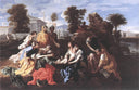 The Finding of Moses by Nicolas Poussin — hand-painted cultural oil painting reproduction on canvas