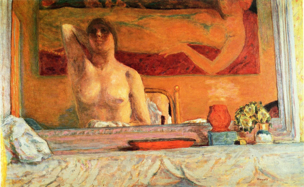 The Fireplace by Pierre Bonnard — hand-painted portrait oil painting reproduction on canvas