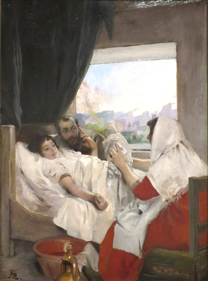 The First Morning on gallery wrap