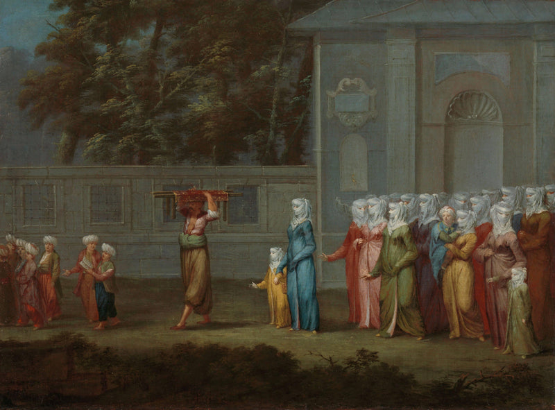 The first schoolday on gallery wrap