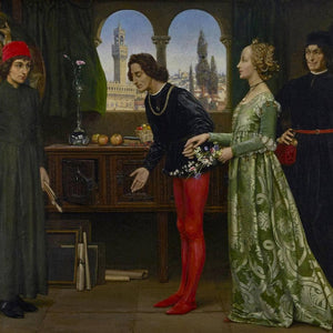 The First Visit of Simonetta Presented by Giulio and Lorenzo De Medici