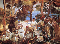 The Fish (Catalonia) by Joaquín Sorolla — hand-painted cultural oil painting reproduction on canvas