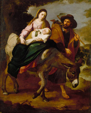 The Flight into Egypt - Bartolome Esteban Murillo