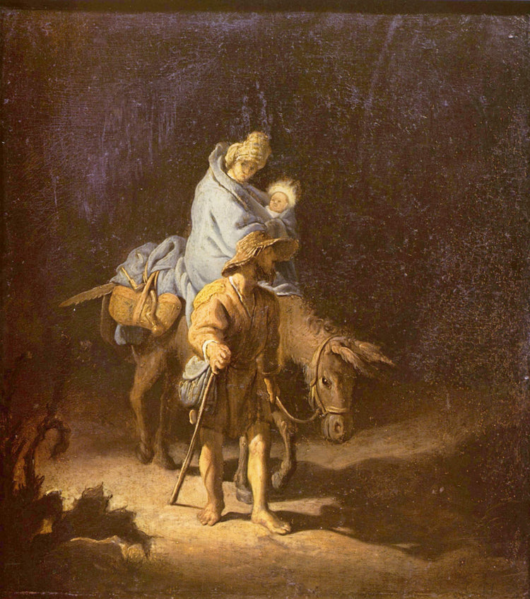 The Flight into Egypt - Rembrandt