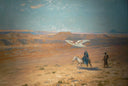 The Flight into Egypt by Jean-Leon Gerome — hand-painted eco oil painting reproduction on canvas