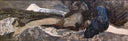 The Flying Demon by Mikhail Vrubel, rock oil painting wall art, Symbolism