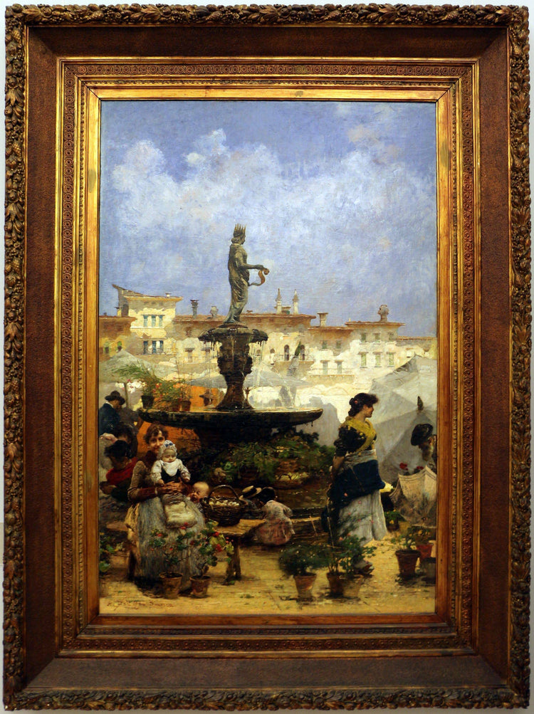 The fountain of the Madonna in Verona - Angelo Dall'Oca Bianca