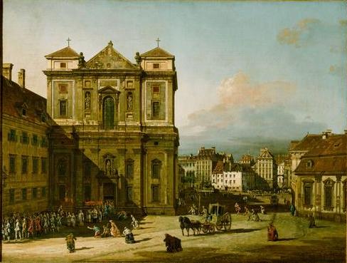 The Freyung - Bernardo Bellotto