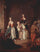 The furlana (Venetian dance) in dining room