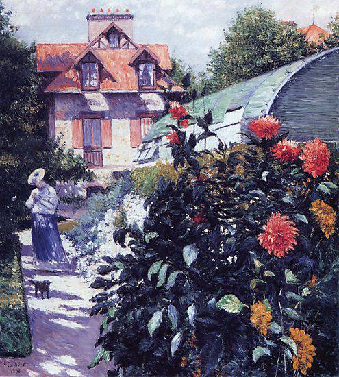 The Garden at Petit Gennevilliers - Gustave Caillebotte