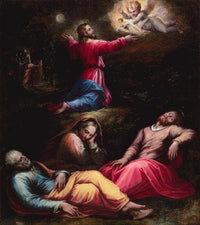 The Garden of Gethsemane by Giorgio Vasari — hand-painted cultural oil painting reproduction on canvas