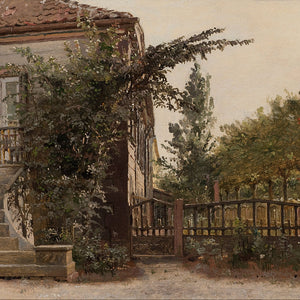 The Garden Steps Leading to the Artist's Studio on Blegdammen