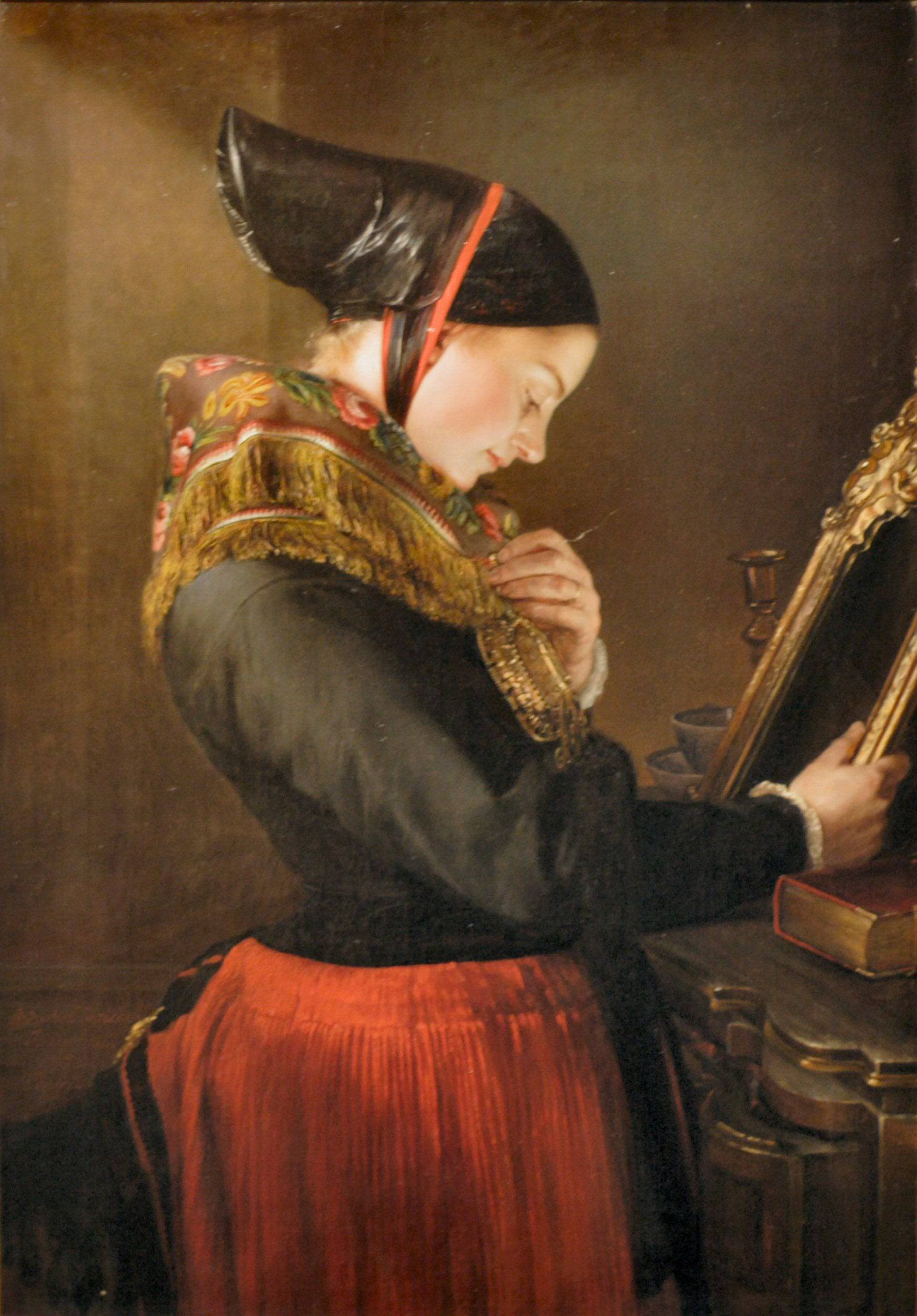 The girl from Amager - Elisabeth Jerichau-Baumann