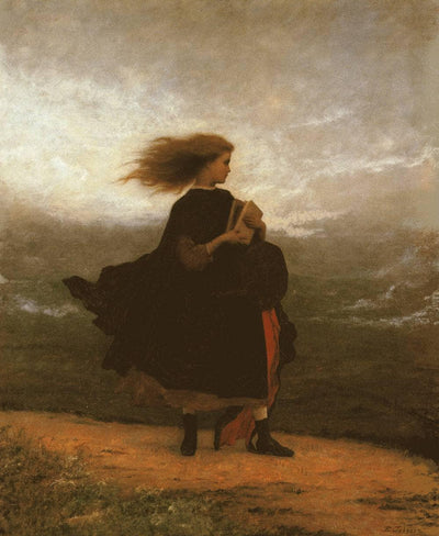 The Girl I Left Behind Me by Eastman Johnson — oil painting reproduction