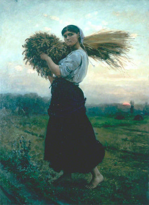 The Gleaner - Jules Breton