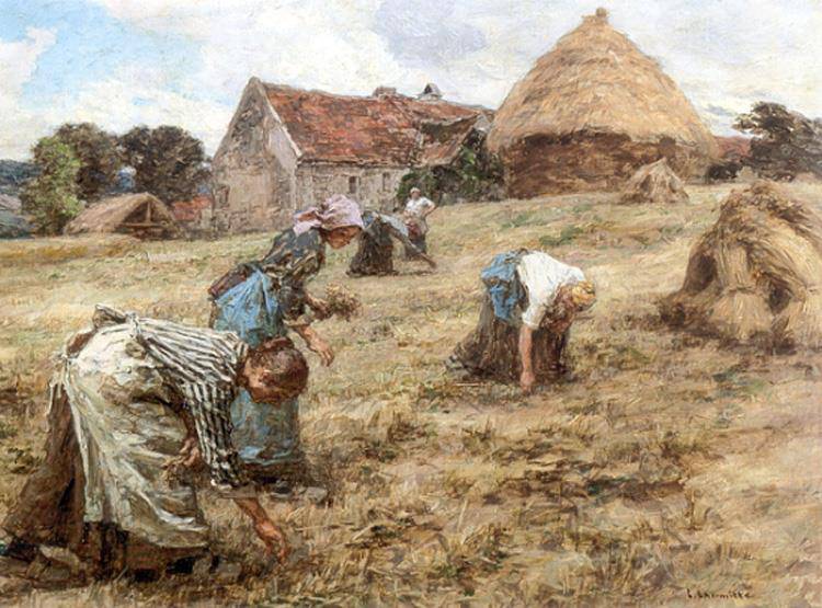 The Gleaners - Léon Augustin Lhermitte