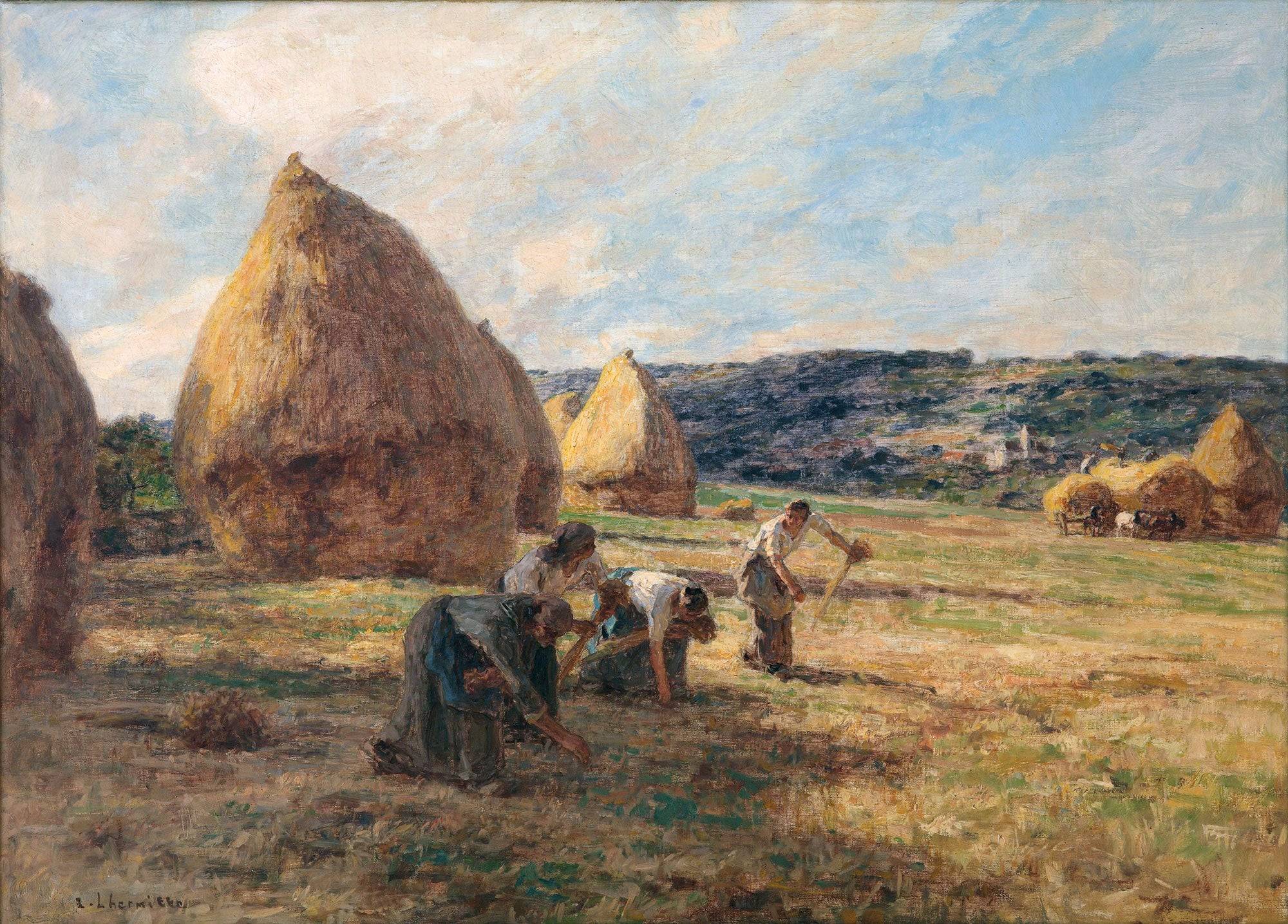 The Gleaners - Léon Augustin Lhermitte