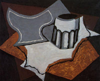 The Goblet by Juan Gris — hand-painted abstract oil painting reproduction on canvas