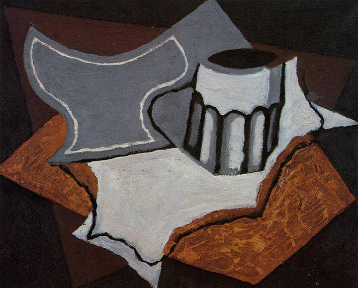 The Goblet by Juan Gris — hand-painted abstract oil painting reproduction on canvas