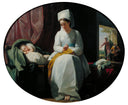The Golden Age by Benjamin West — male oil painting wall art, Rococo