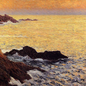 The Golden Sea - Quiberon by Maxime Maufra — Oil Painting Reproduction