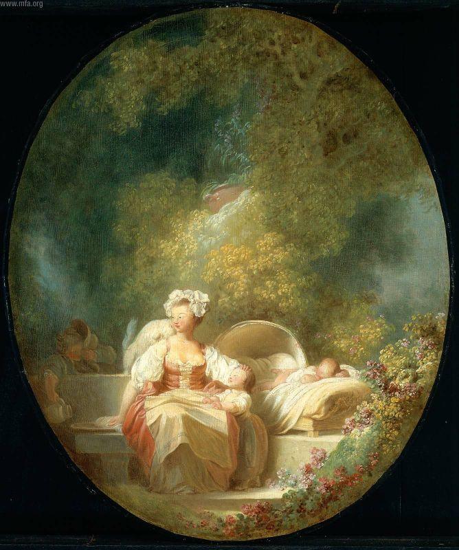 The Good Mother - Jean-Honore Fragonard