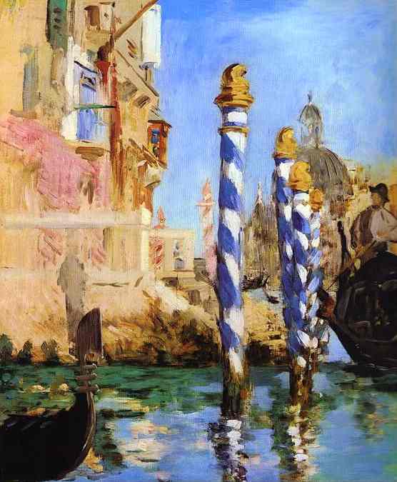 The Grand Canal - Edouard Manet