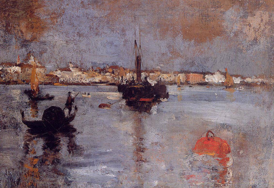 The Grand Canal, Venice - John Henry Twachtman