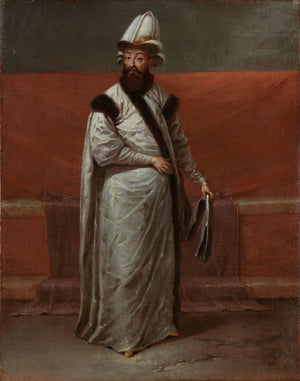 The Grand Vizier NevÅehirli Damat Ä¬brahim Pasa - Jean Baptiste Vanmour