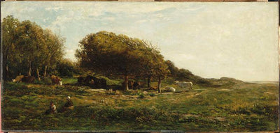 The graves of Villerville nemed also meadow with a view on the sea