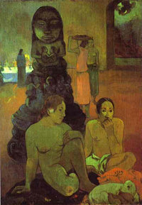 The Great Buddha by Paul Gauguin — hand-painted cultural oil painting reproduction on canvas