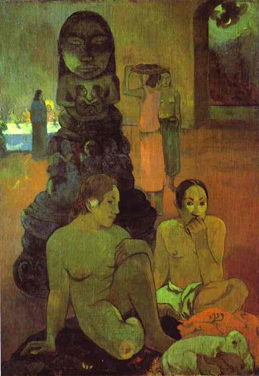 The Great Buddha by Paul Gauguin — hand-painted cultural oil painting reproduction on canvas
