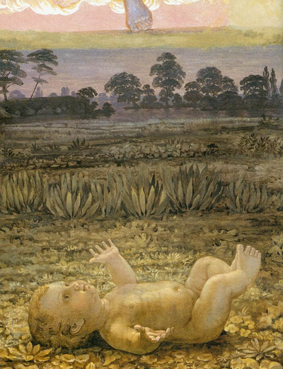 The Great Morning (detail) by Philipp Otto Runge — oil painting reproduction