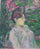 The Greens (Seated Woman in a Garden) in home office