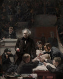 The Gross Clinic by Thomas Eakins — hand-painted portrait oil painting reproduction on canvas