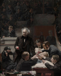 The Gross Clinic by Thomas Eakins — hand-painted portrait oil painting reproduction on canvas