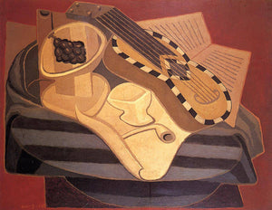 The Guitar with Inlay - Juan Gris