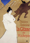 The Gypsy by Henri de Toulouse-Lautrec — hand-painted cultural oil painting reproduction on canvas
