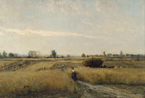 The Harvest - Charles-Francois Daubigny