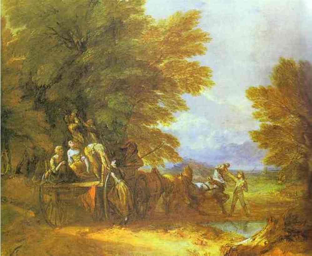 The Harvest Wagon - Thomas Gainsborough