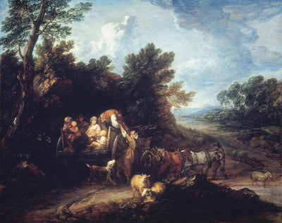 The Harvest Wagon in master bedroom